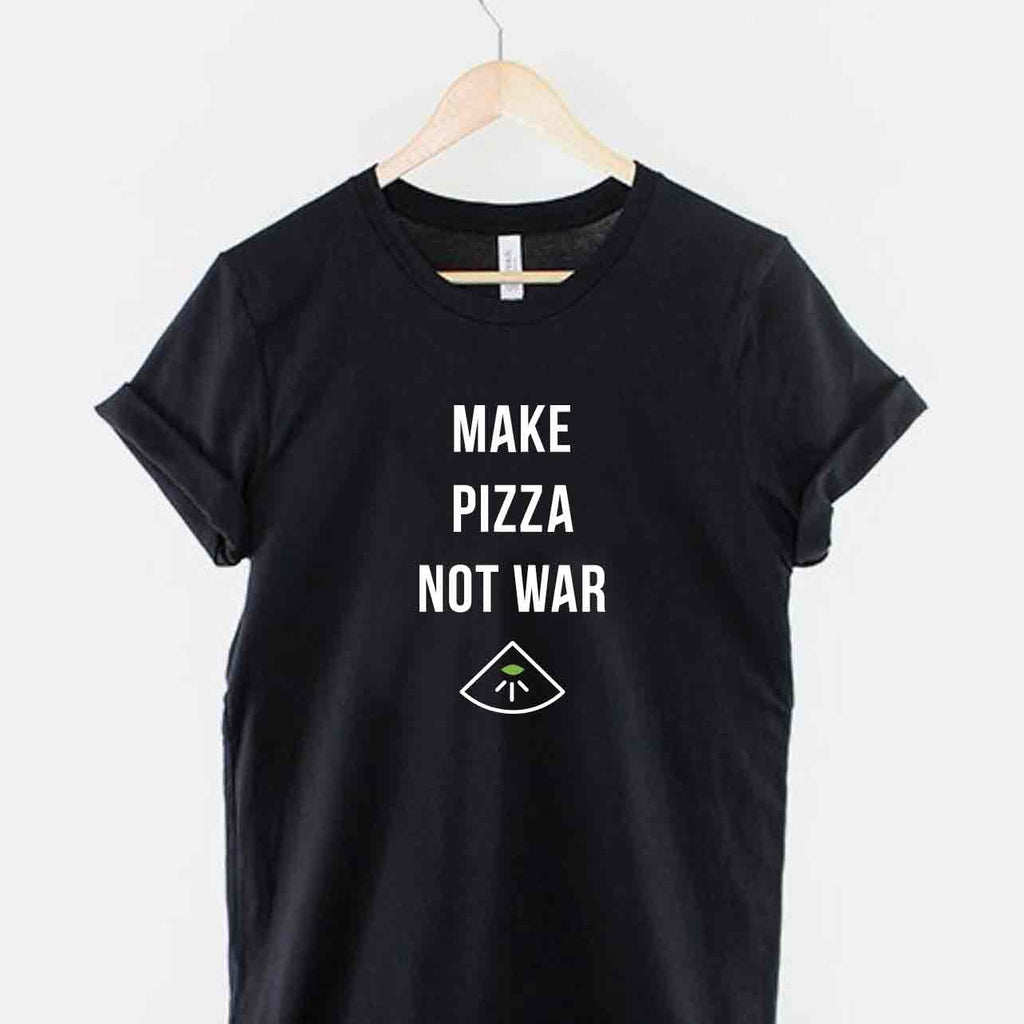 Santa T-shirt - MAKE PIZZA NOT WAR